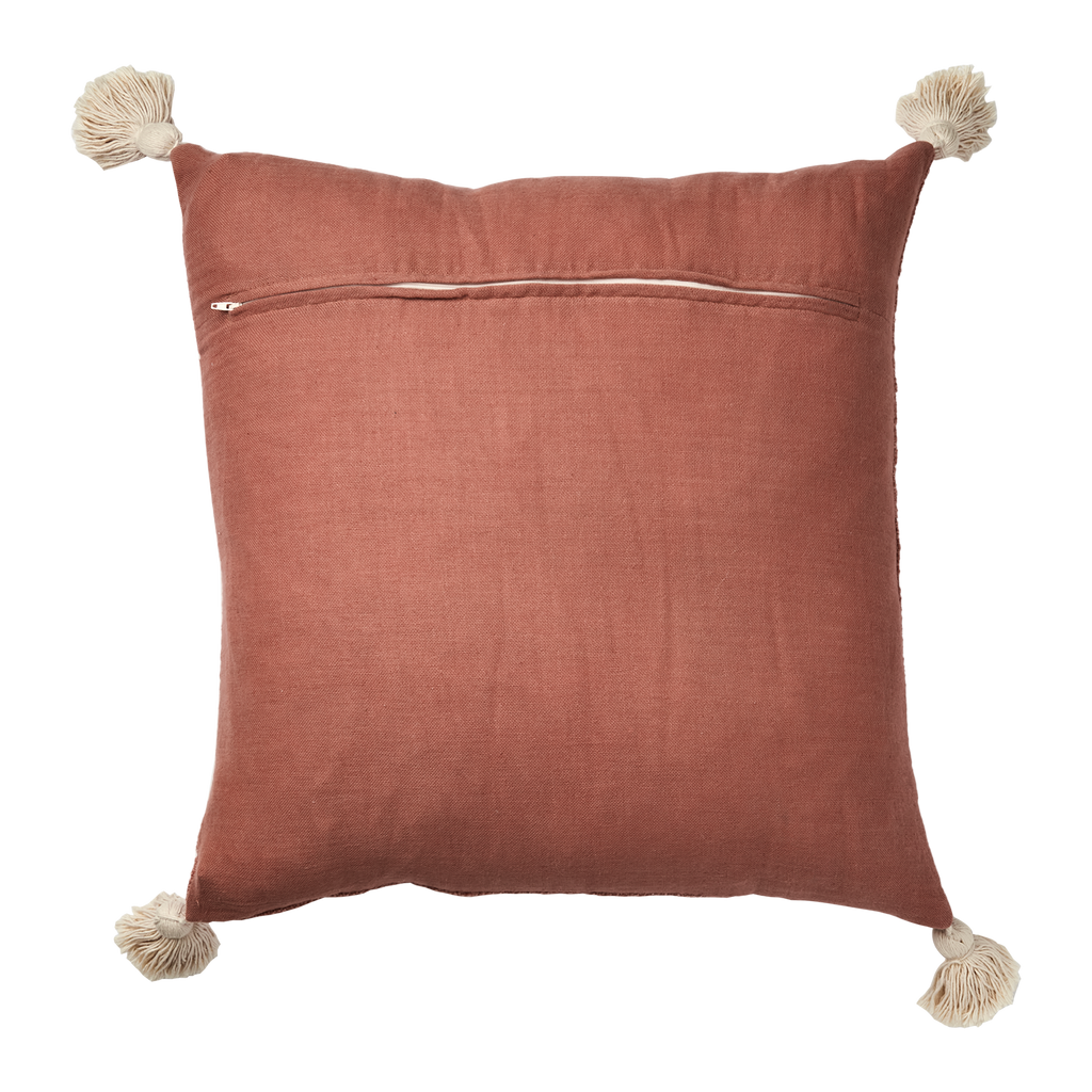 Lolly Cushion Cover Coral/Beige