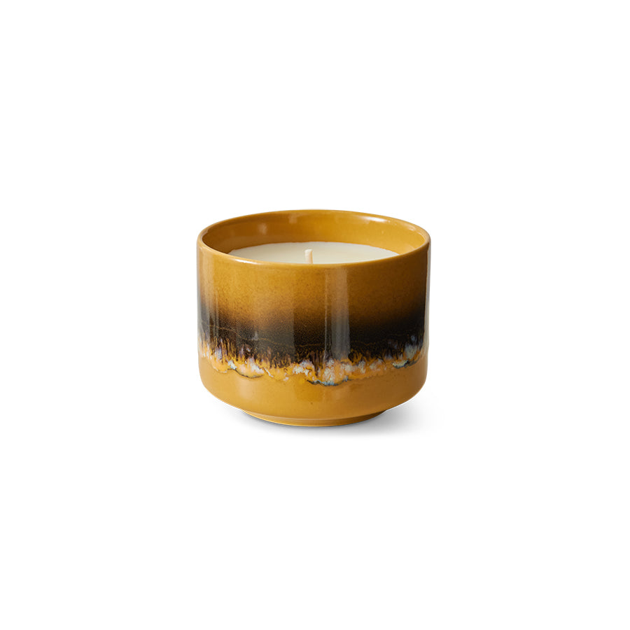 HKliving 70s Ceramics Small Scented Candle Valencia