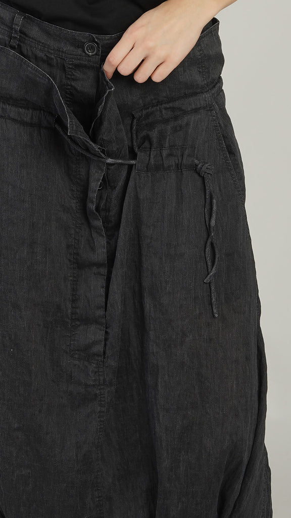 Rundholz SS24 1150101 Trousers - Black Melange
