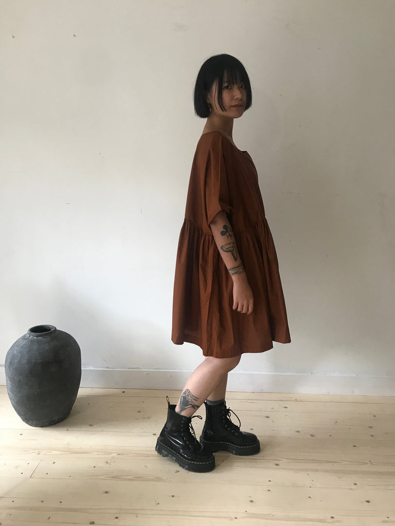 WDTS  Amelia dress - Cinnamon