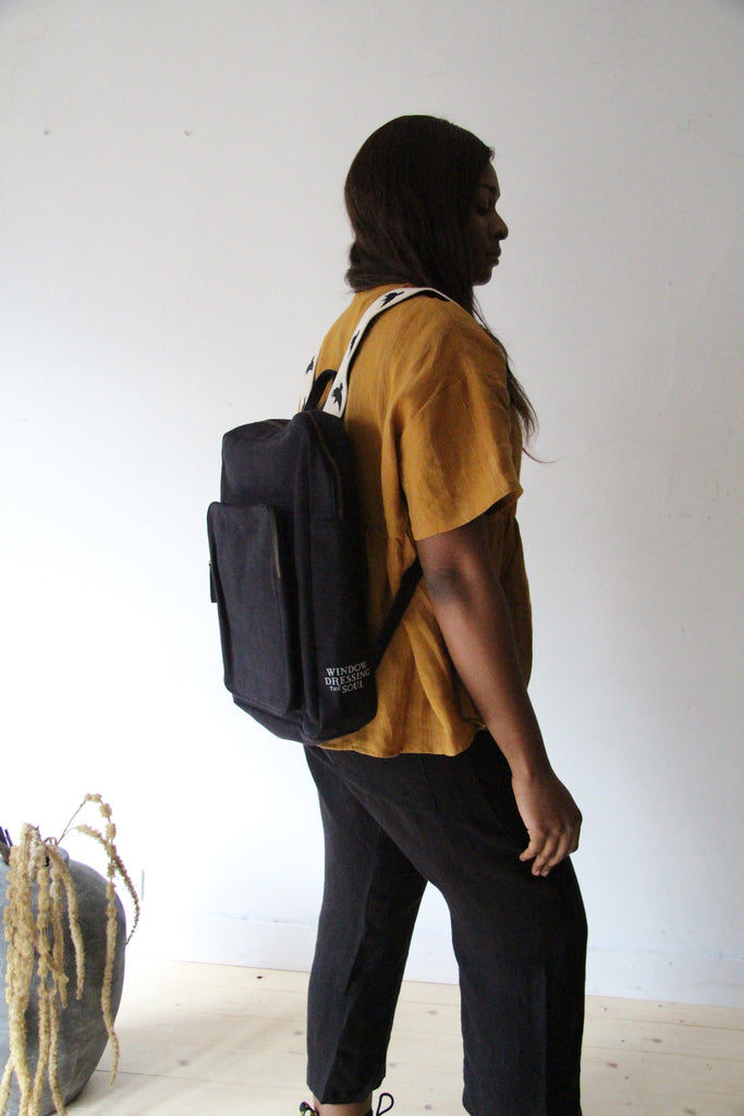 WDTS Backpack- Black Canvas - SD/LG