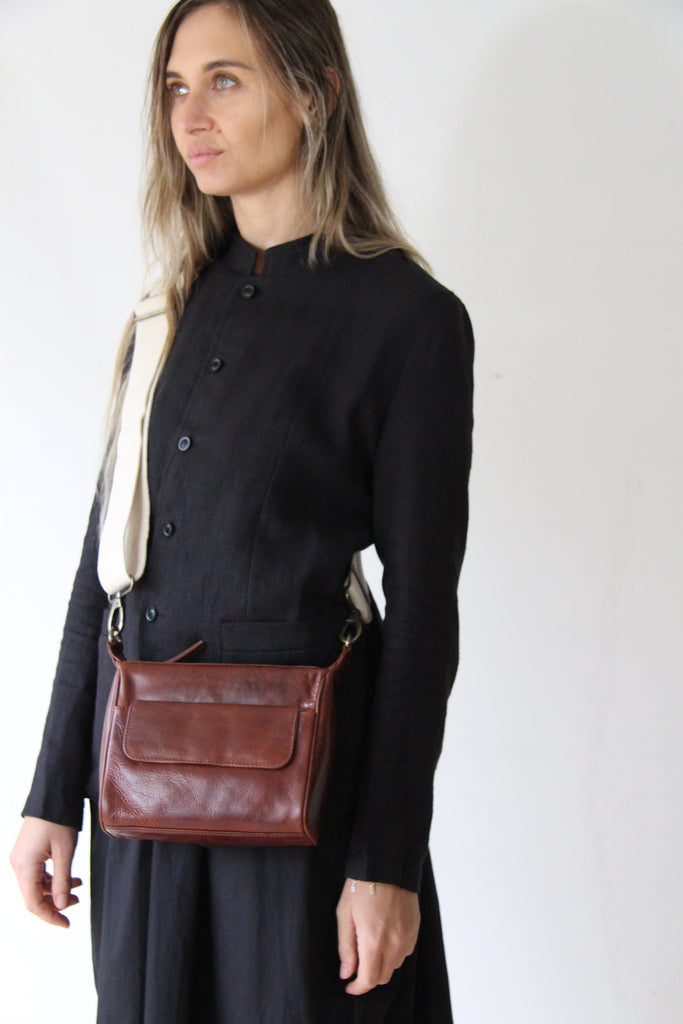 Ari Bag- Oden Brown Leather