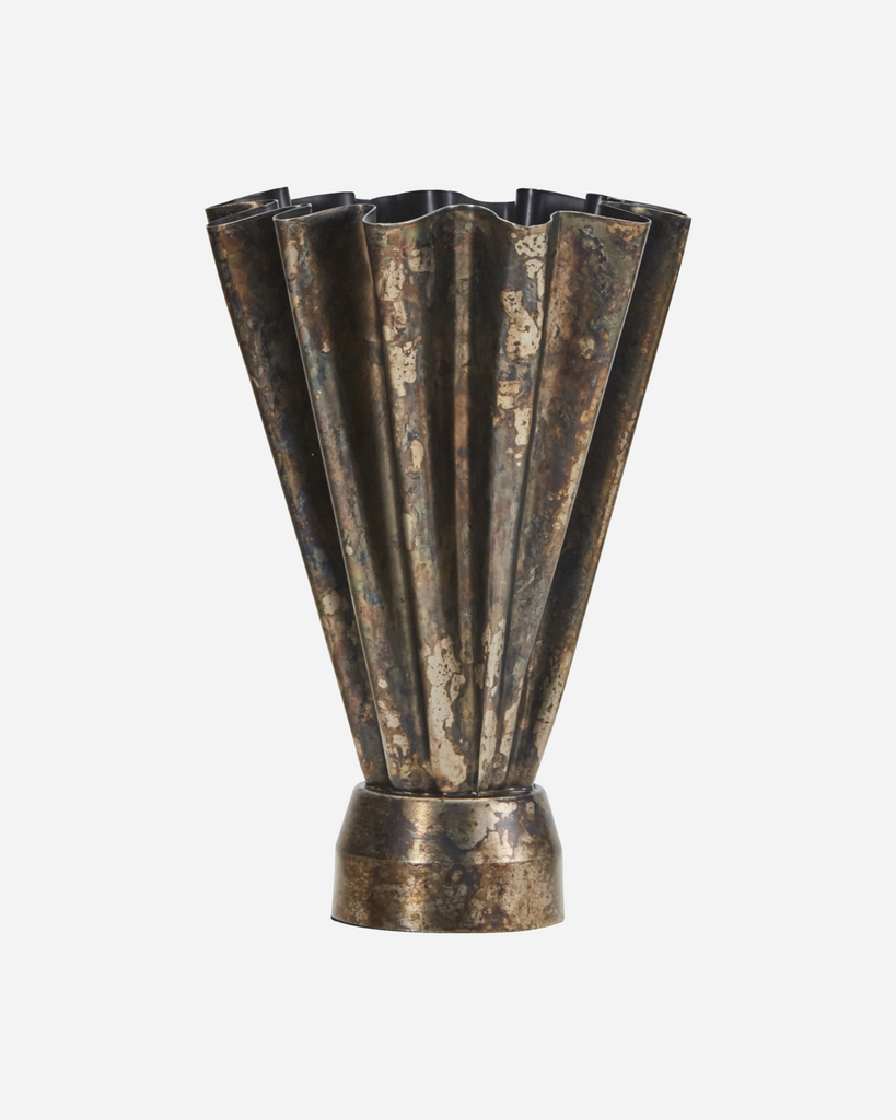 Vase, HDFlood, Antique brown