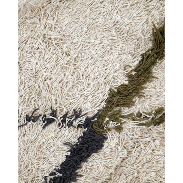 House Doctor Rug, HDIndi, Off White, Mustard