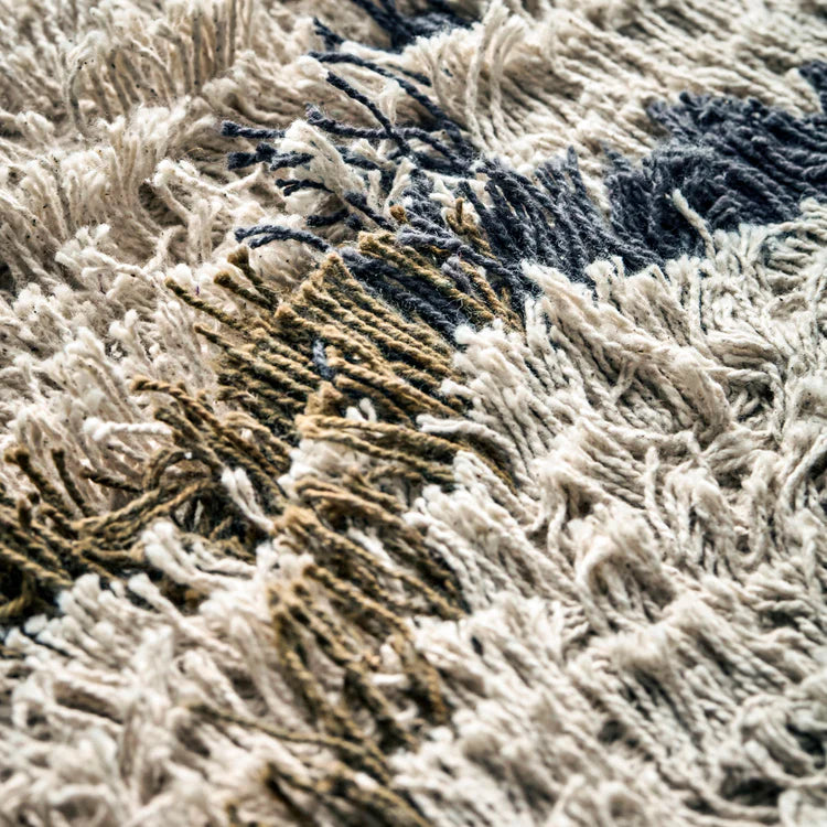 House Doctor Rug, HDIndi, Off White, Mustard