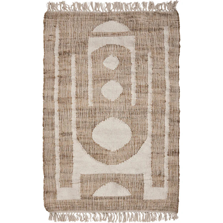 House Doctor Rug, HDRostro, Nature Off White