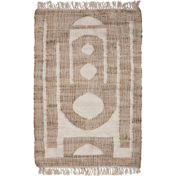 House Doctor Rug, HDRostro, Nature Off White