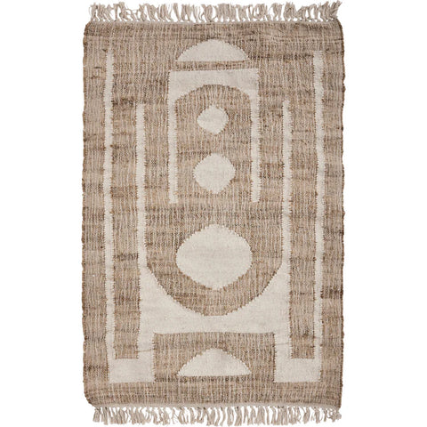 House Doctor Rug, HDRostro, Nature Off White