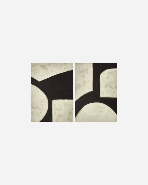 Wall art, HDHape, Black;Off-white