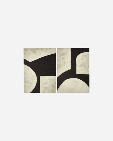 Wall art, HDHape, Black;Off-white
