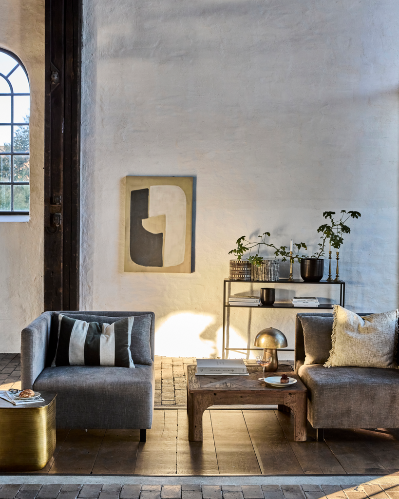 Wall art, HDAct, Sand;Black;White