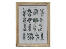 Picture w. Wild Flowers & Nature Frame