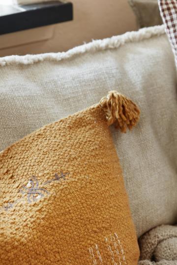 IB Cushion cover Sada cognac