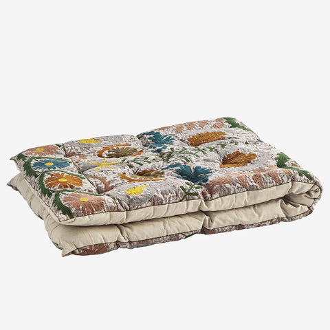 Madam Stoltz Suzani embroidered mattress 70x180cm
