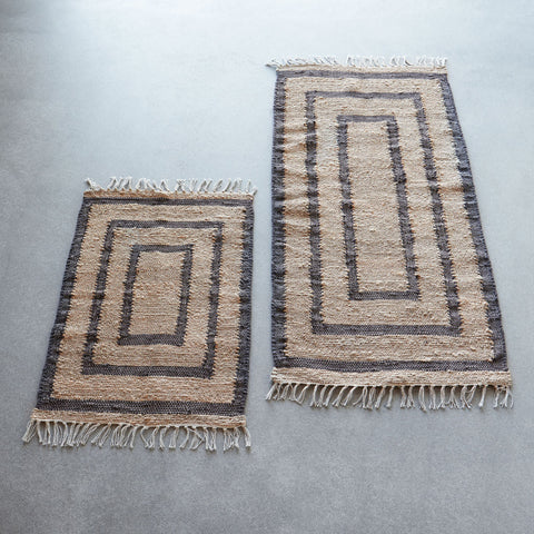 House Doctor Rug, Leah, Natural l: 90 cm, w: 60 cm