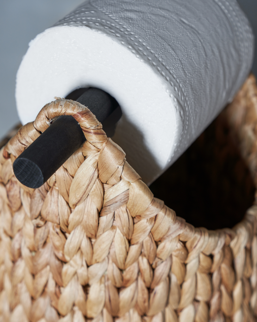 Toilet paper holder, HDPaper, Natural