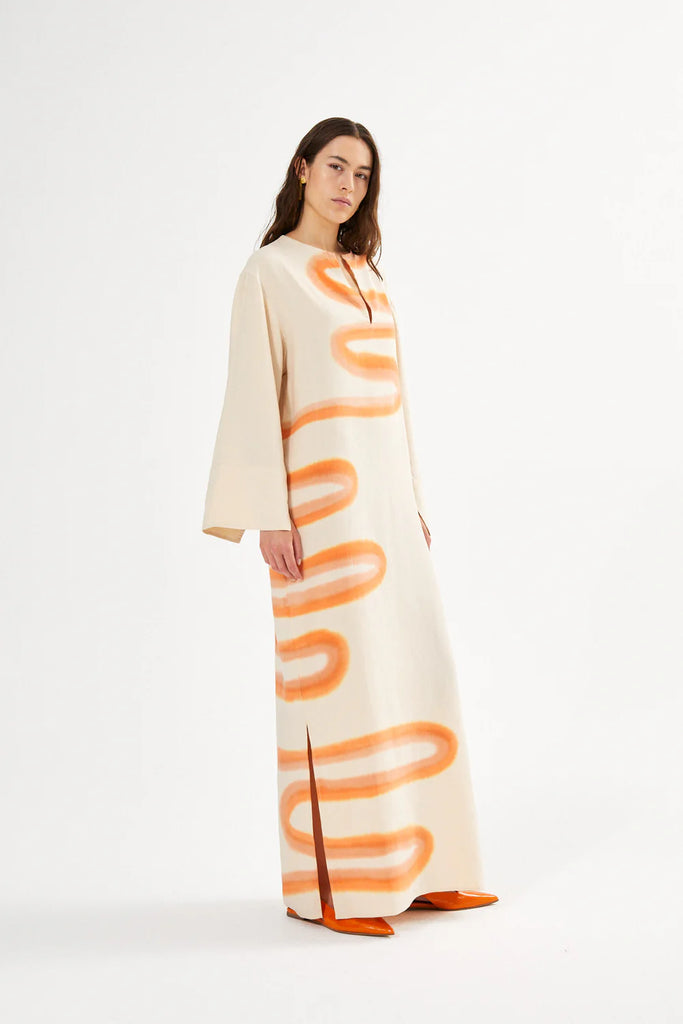 Rabens Saloner Fluid Kaftan - Karimalou