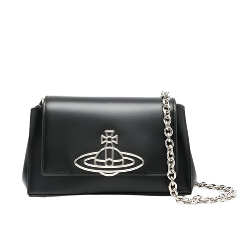 Vivienne Westwood Hazel Small Handbag Black