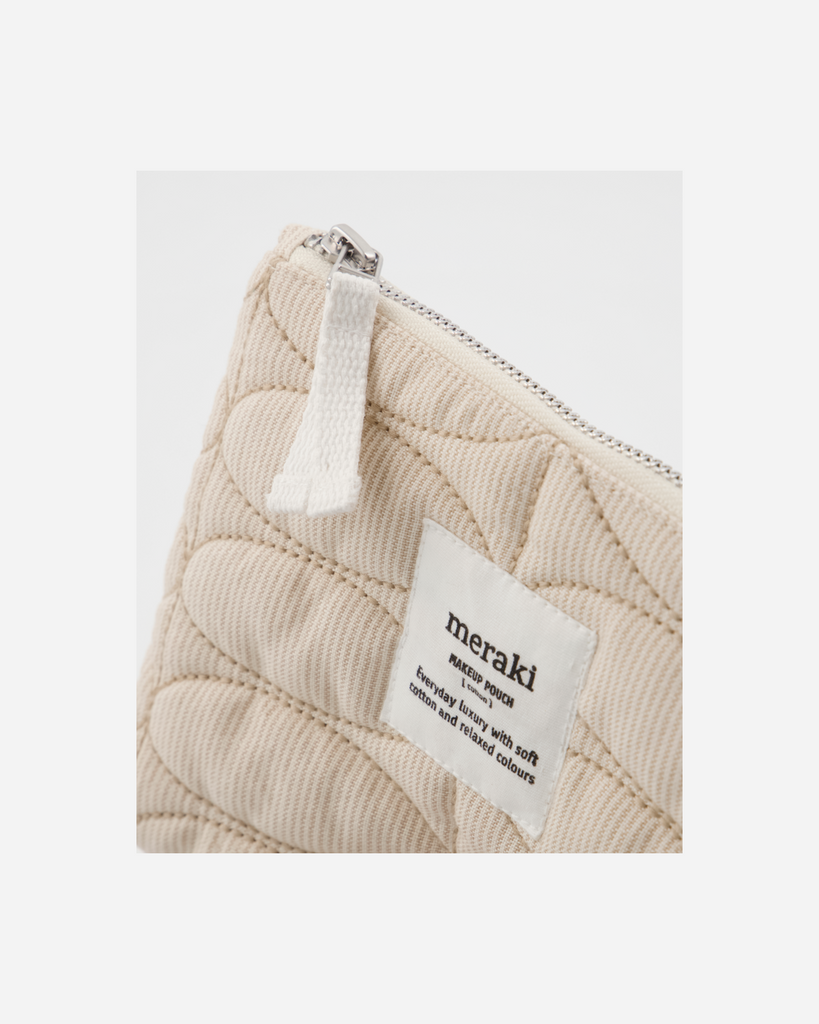 Pouch, MKMentha, Off-white;Safari