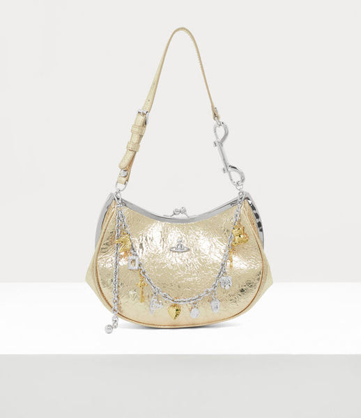 Vivienne Westwood Charm Frame Purse Gold