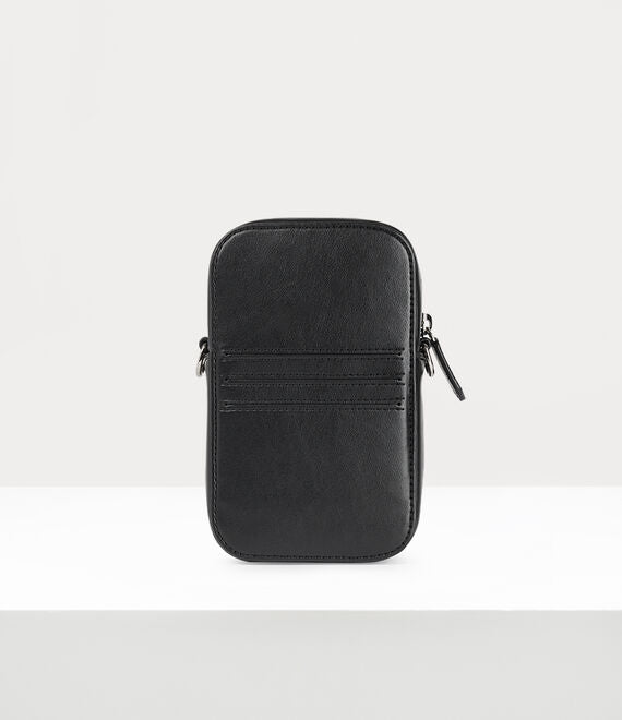 Vivienne Westwood Phone Crossbody Bag Black Re-Nylon