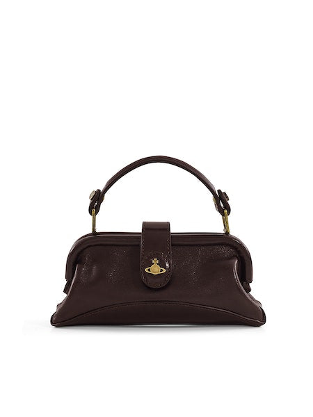 SS24 Vivienne Westwood Polished L Abbey Phone Bag