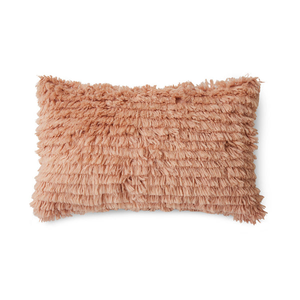 HK Living : Fluffy cushion blush (60x40cm)