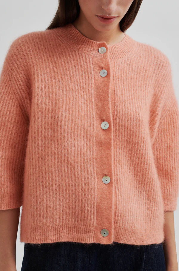 Second Female Andrea Knit Rib Cardigan