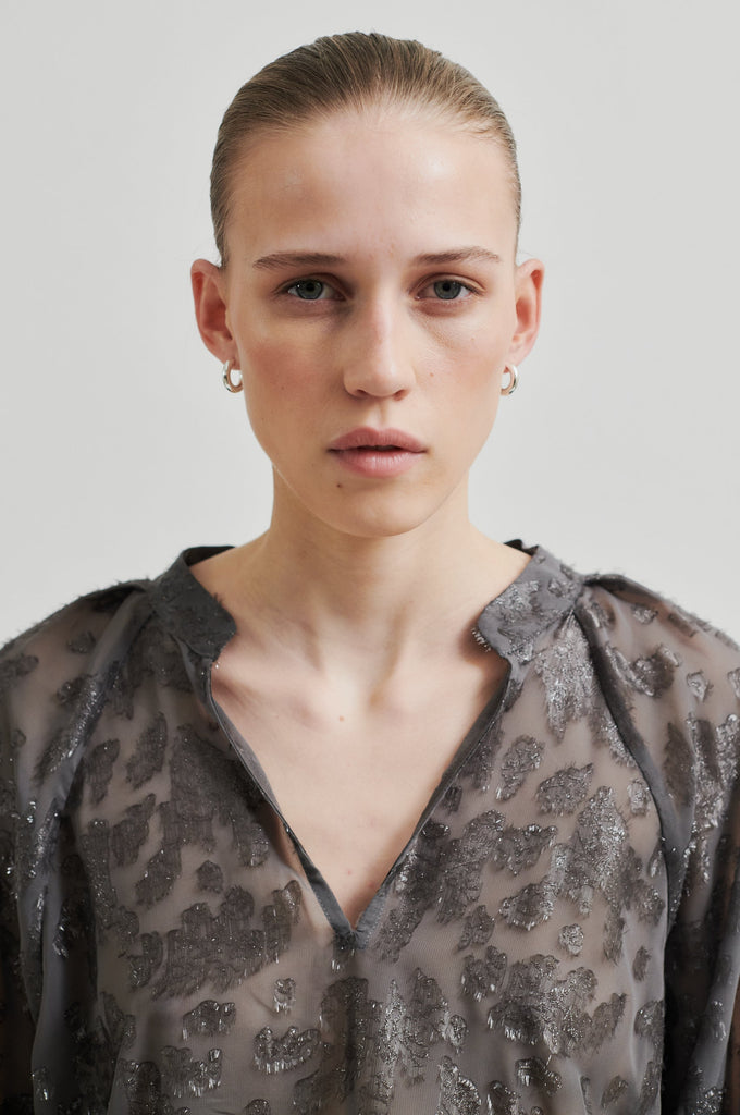 Second Female Carisa Blouse Iron Gate