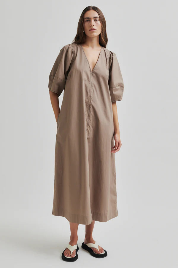 Second Female Larkini New Maxi Dress Fossil