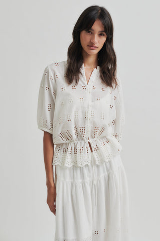 Second Female Elenore Shirt White Alyssum