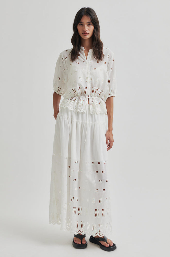 Second Female Elenore Shirt White Alyssum