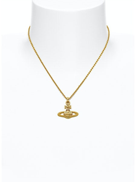 Vivienne Westwood Mayfair Bas Relief Pendant - Gold / Crystal