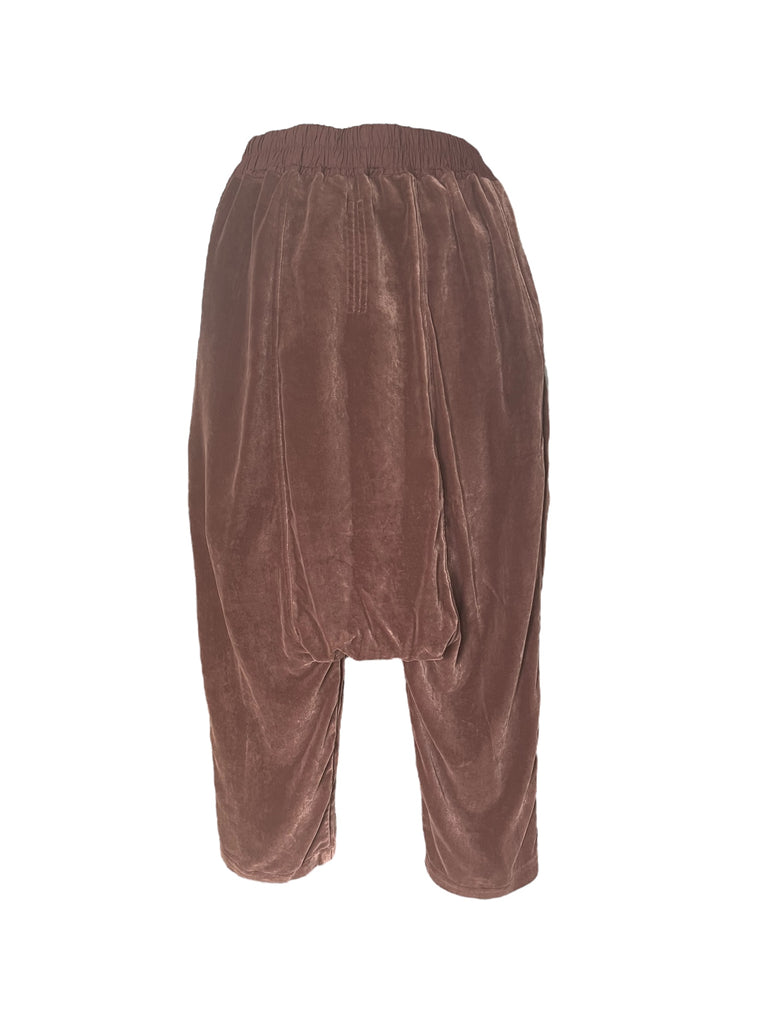 RICK OWENS Womens FW24 PORTERVILLE Drawstring Cropped Throat