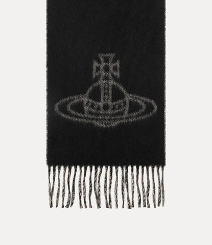 Vivienne Westwood Single Orb scarf 25cm x185cm