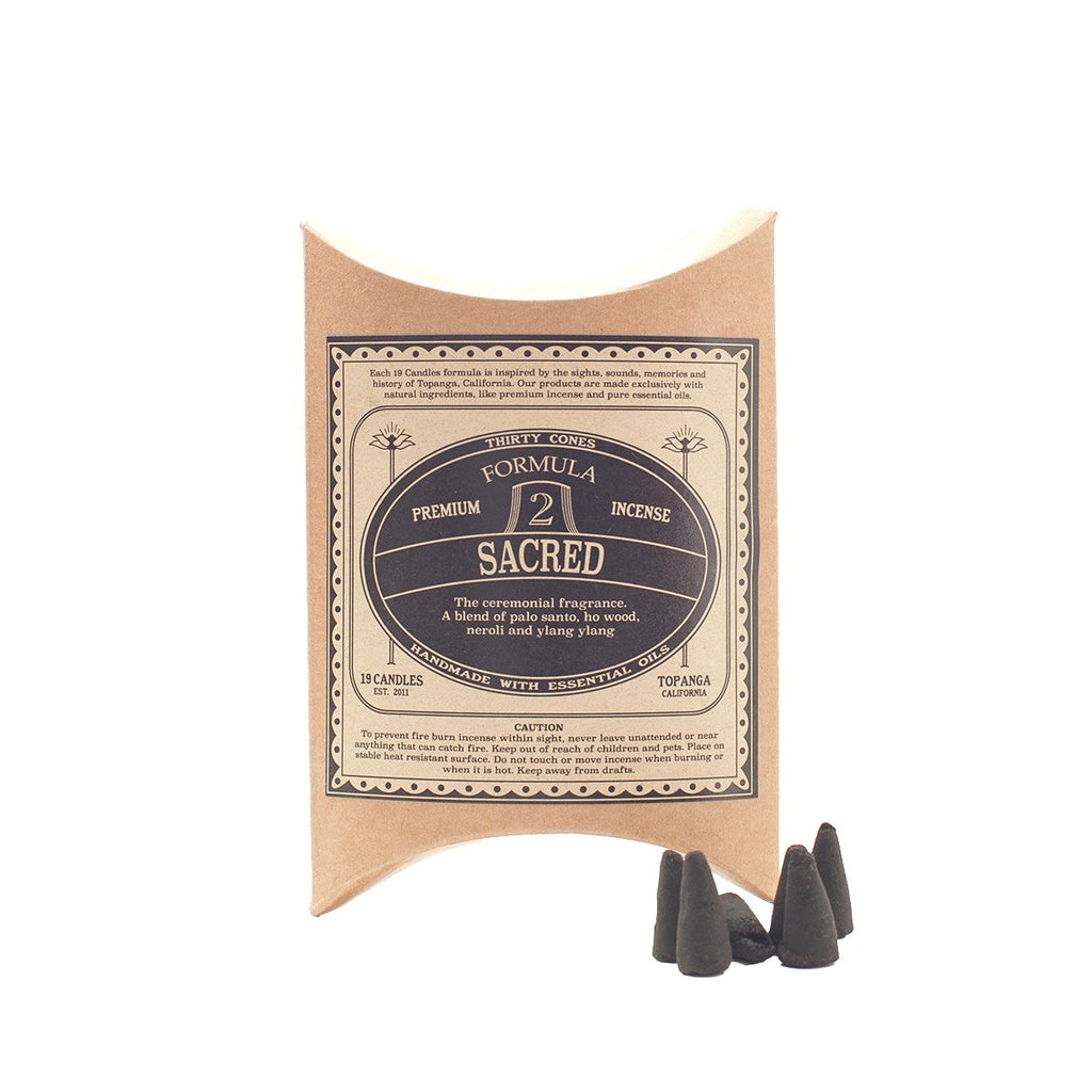 19 candles - Incense cones