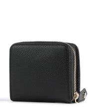 Vivienne Westwood Grain Leather Medium Zip Wallet, Black