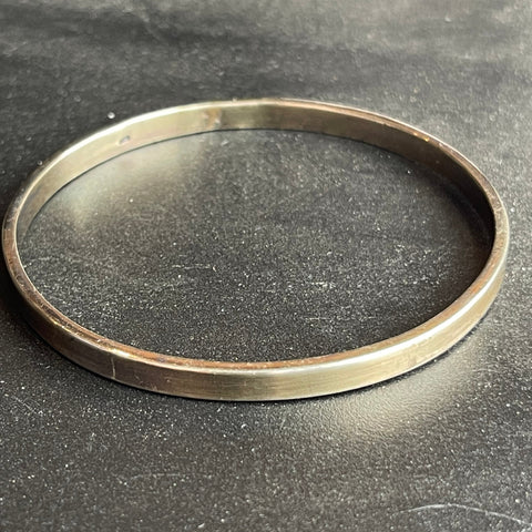 WDTS 925 lightly oxidised Bangle