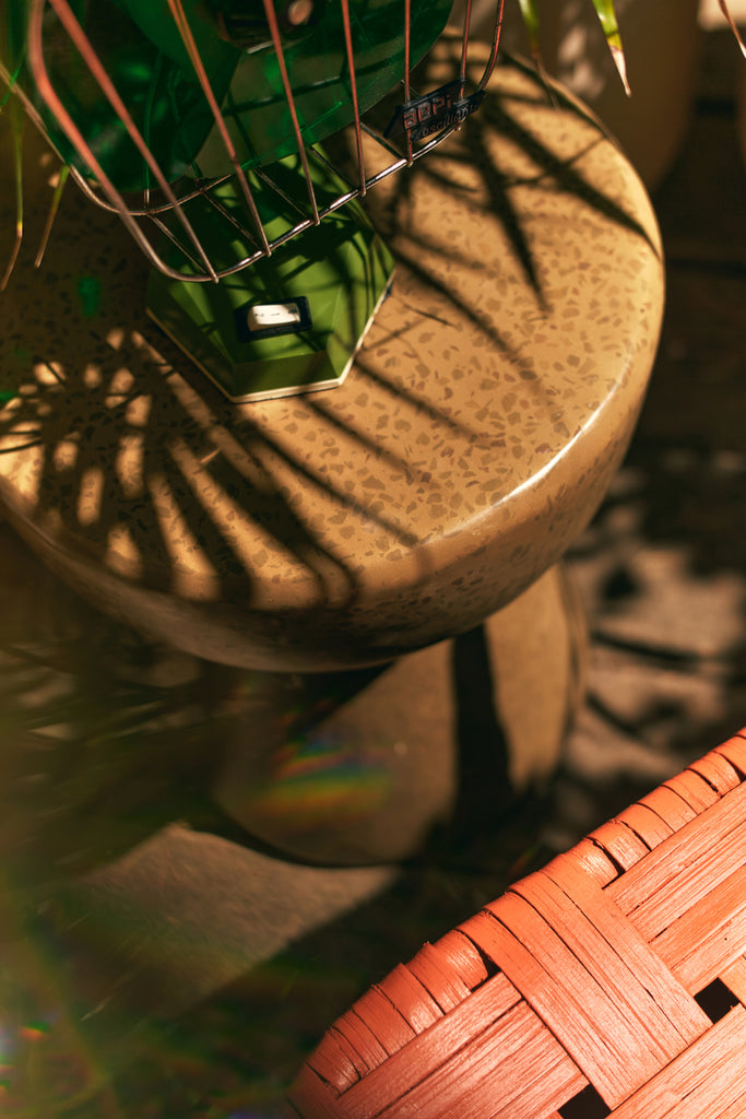 HKliving Terrazzo Side Table