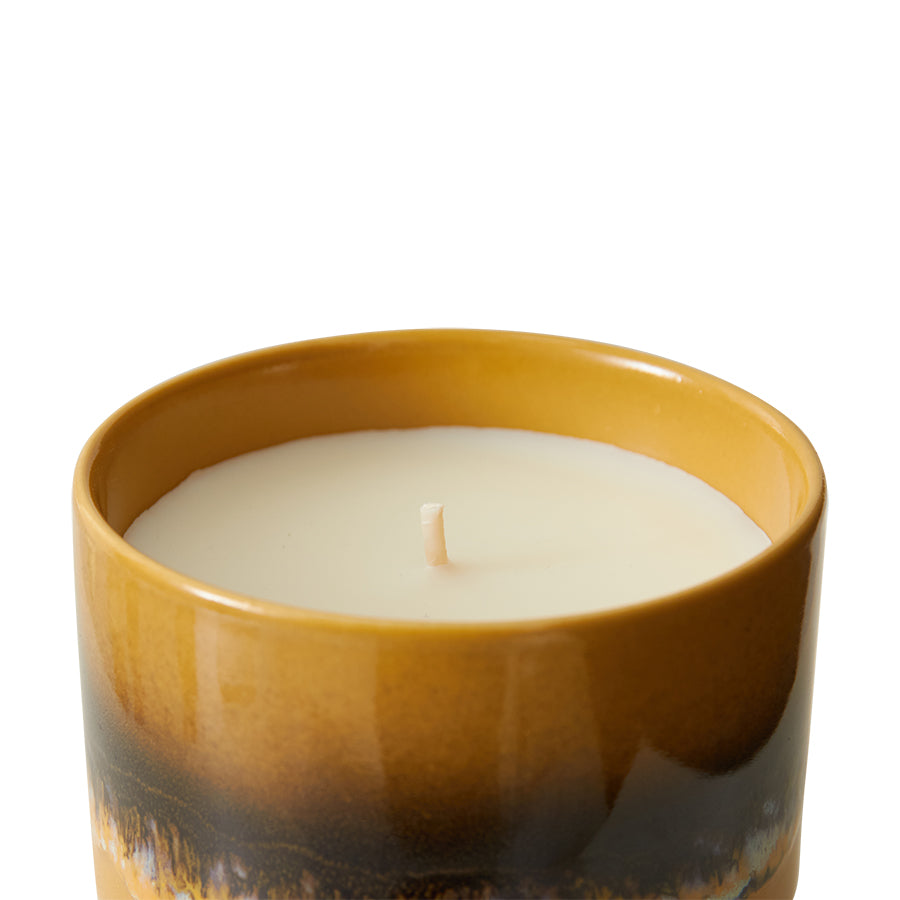 HKliving 70s Ceramics Small Scented Candle Valencia