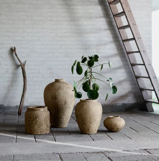 Muubs Jar Luna Beige Terracotta 33x38cm