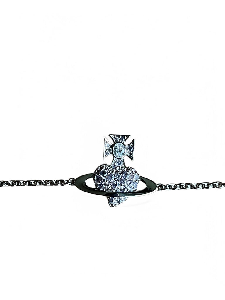 Vivienne Westwood Agnatha Bracelet - Platinum Lilac