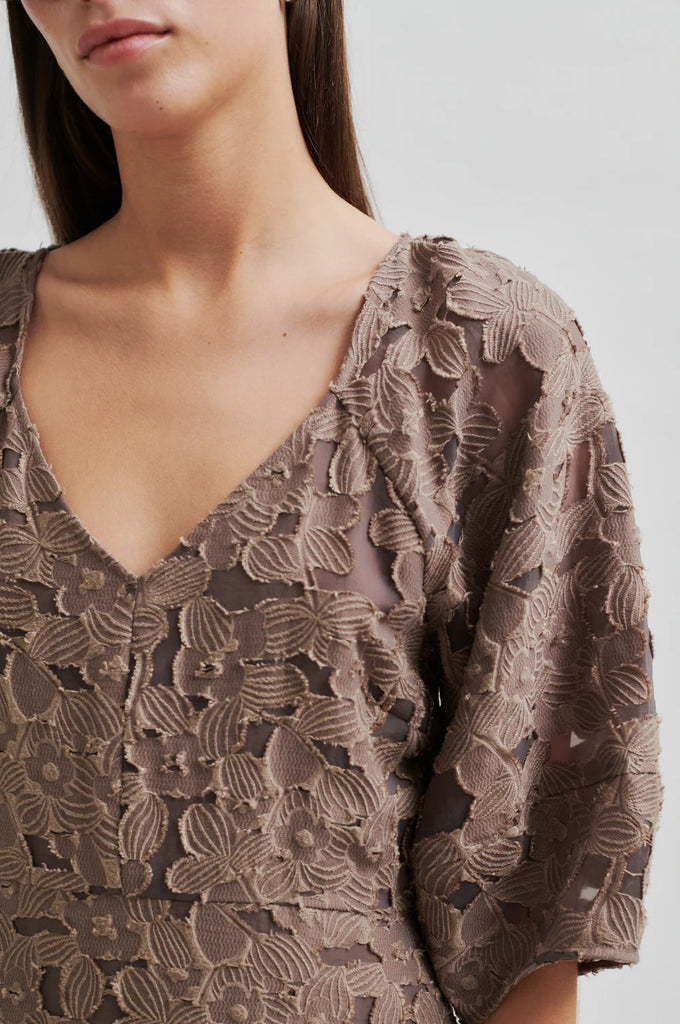 Second Female Agatha Fitted Dress Fossil