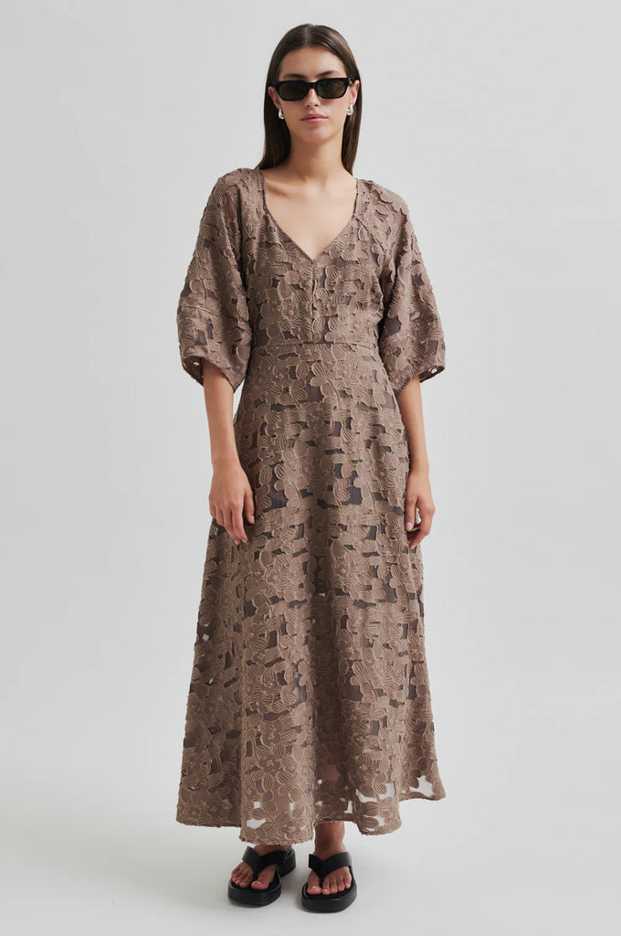 Second Female Agatha Fitted Dress Fossil