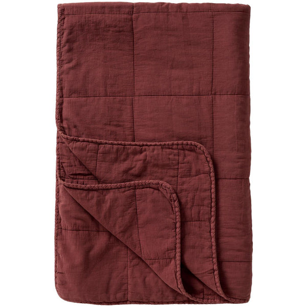Ib Laursen Vintage Quilt Coral Almond 130 x 180cm