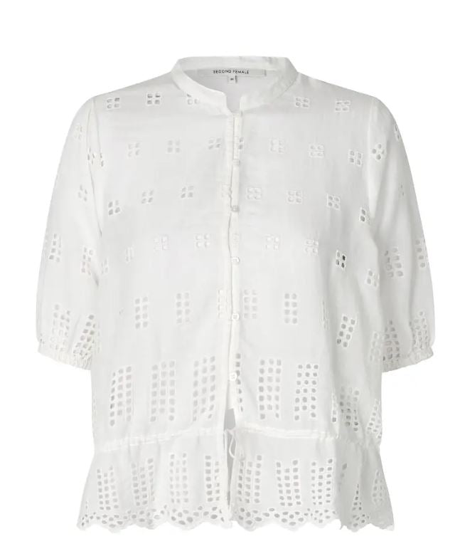 Second Female Elenore Shirt White Alyssum