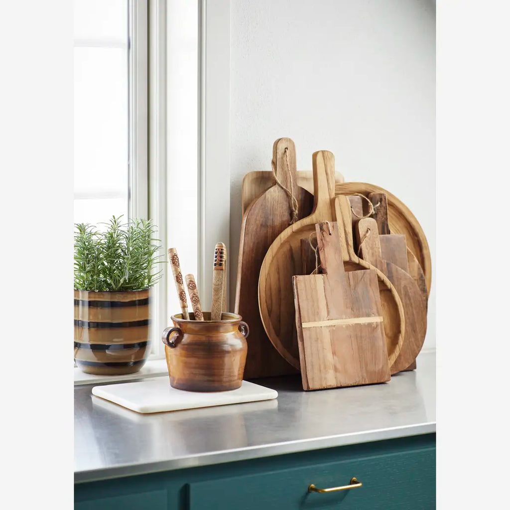 Marble Chopping Board White
