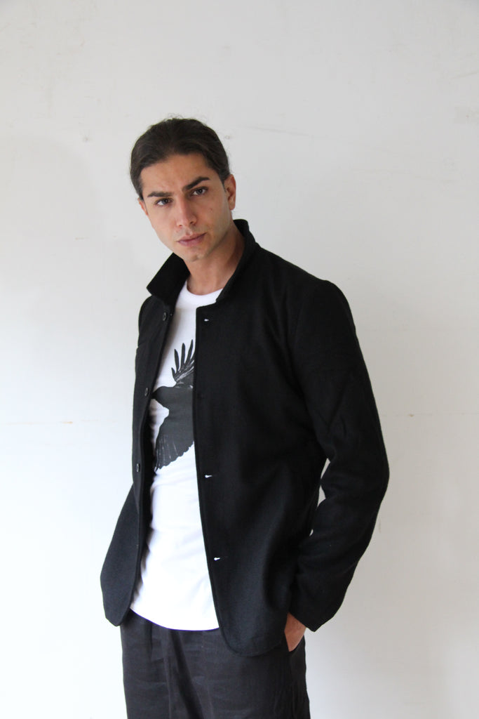 WDTS Mens Worker Jacket wool mix