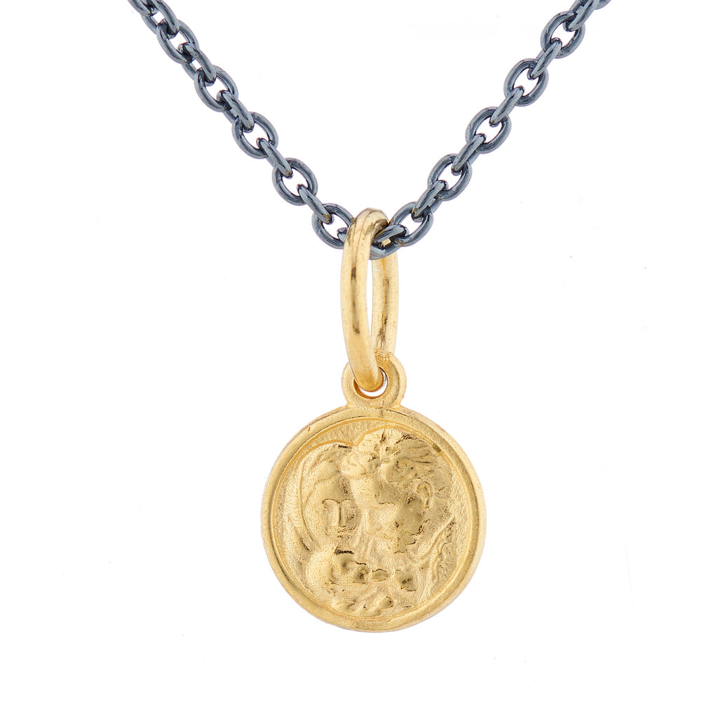 WDTS Dove of Peace necklace - gold plated pendant