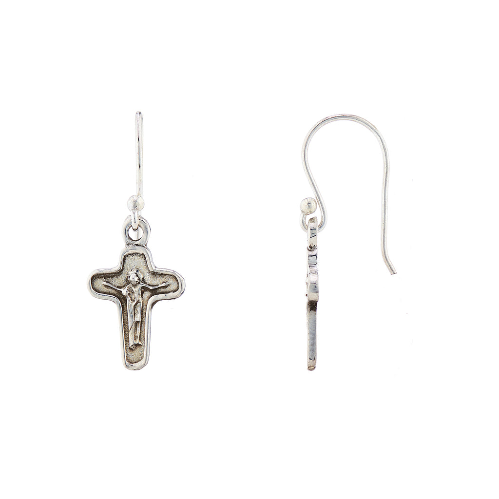 WDTS Jesus on the cross earrings.